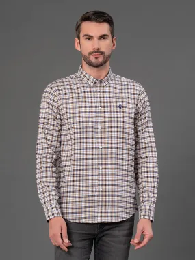 RedTape Stone  Checked Shirt for Men | Classic & Versatile