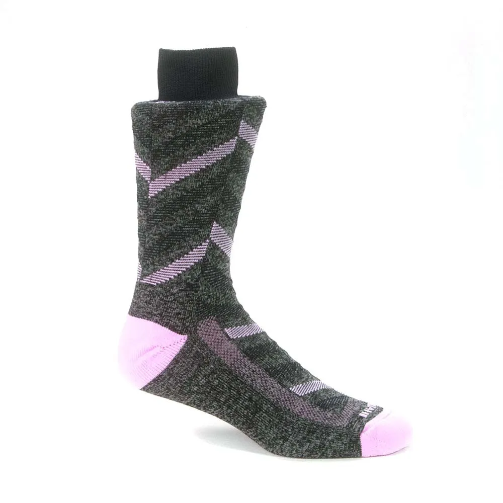 Remo Tulliani Pink Comanche Candy-Stripe Socks