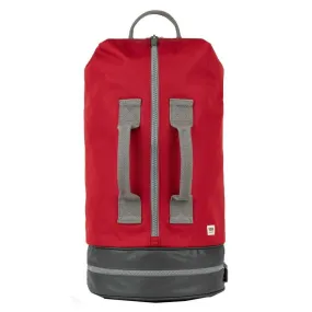 Roka Heathrow Large Recycled Canvas Duffle Bag - Mars Red