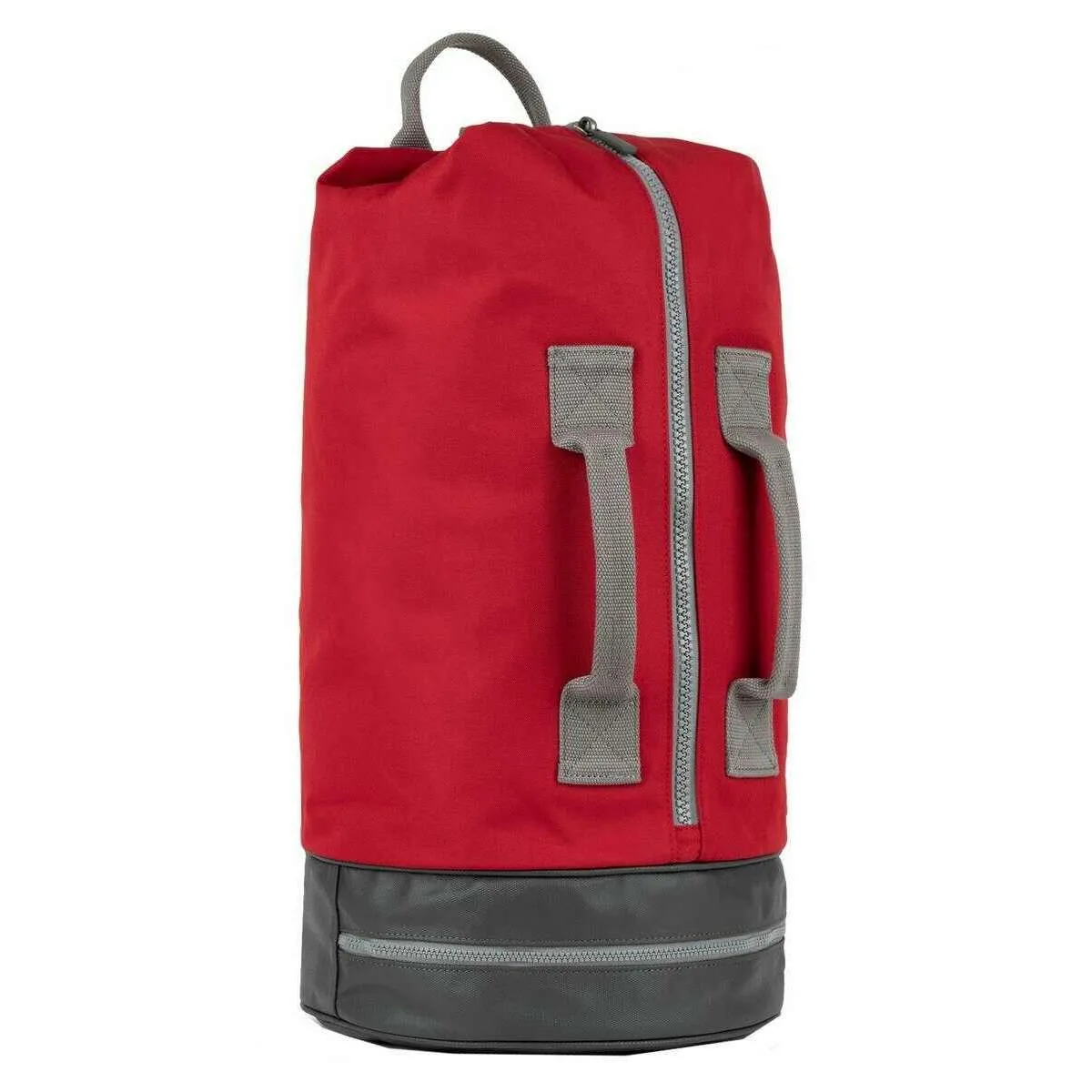 Roka Heathrow Large Recycled Canvas Duffle Bag - Mars Red