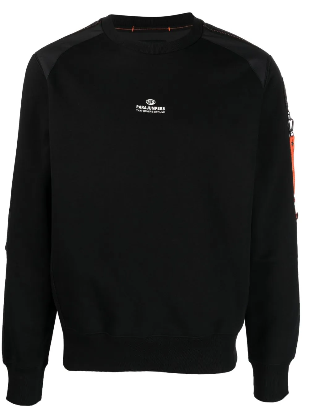 Sabre logo-patch cotton-blend sweatshirt