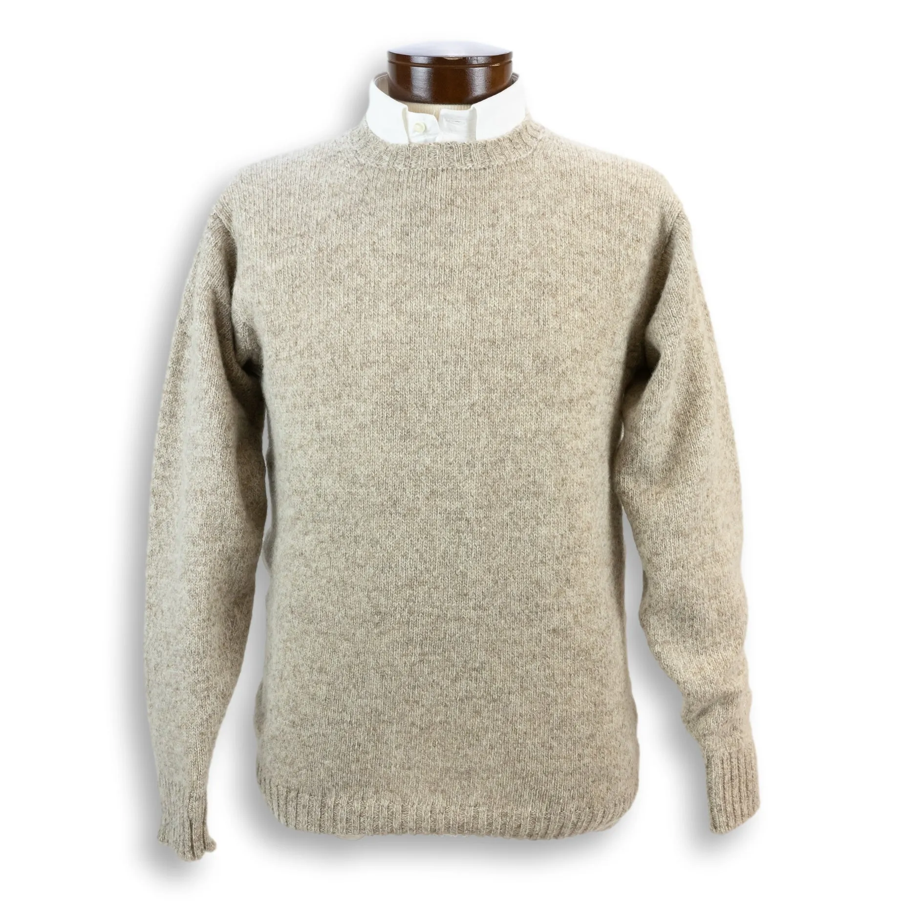 Shetland Crew Neck Sweater