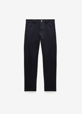 Slim Tapered Denim Pants Navy