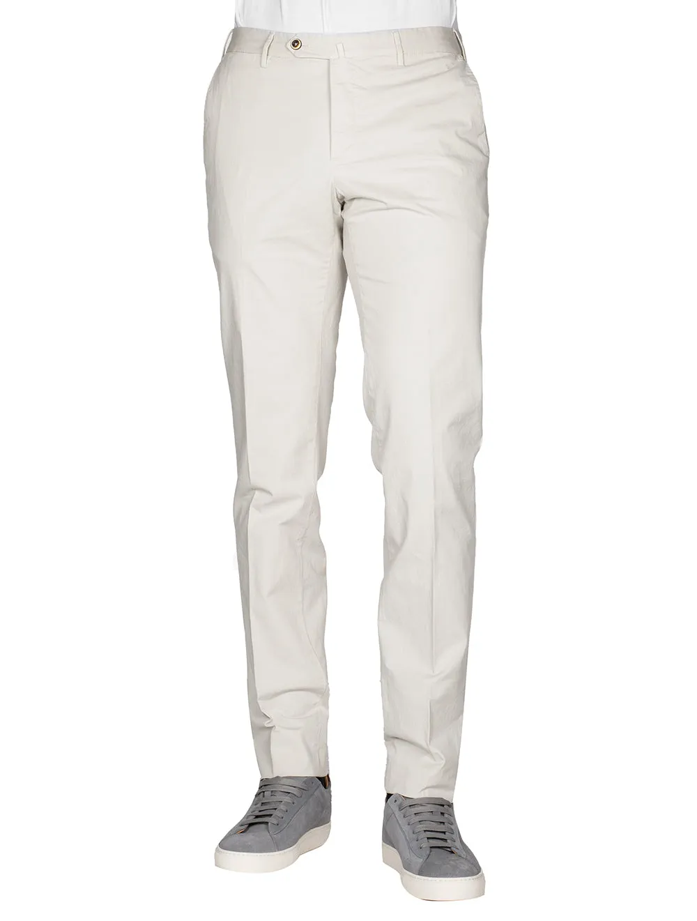 Stretch Cotton Chino Stone