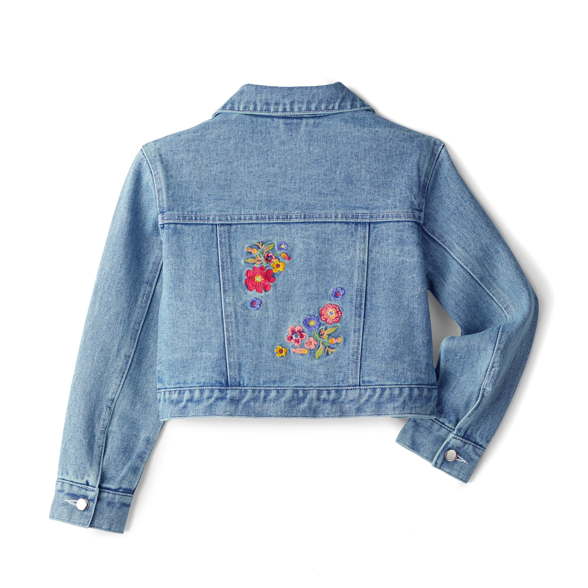 Style in Bloom Jean Jacket for Girls