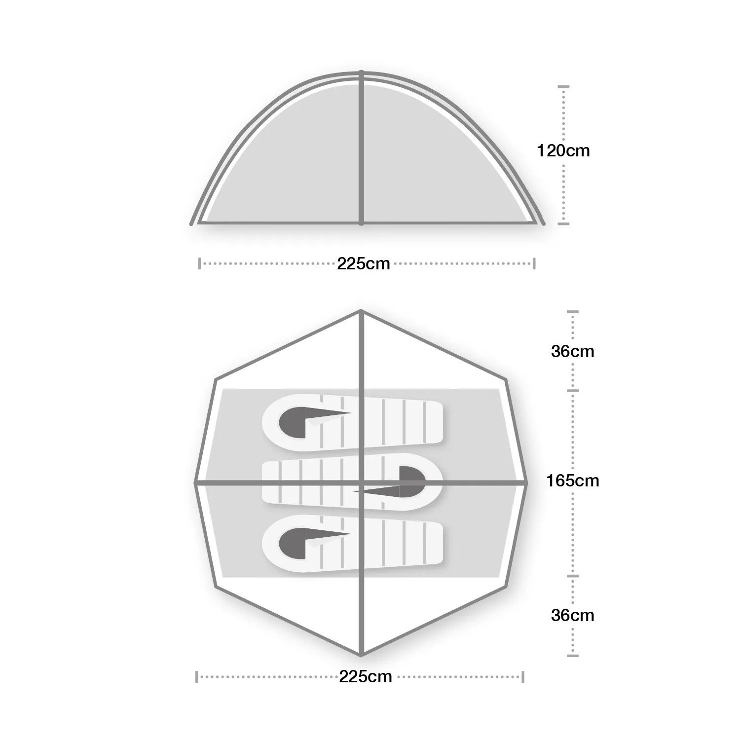 Terra Nova Helm Compact 3 Green | Buy Terra Nova Helm Compact 3 Green here | Outnorth