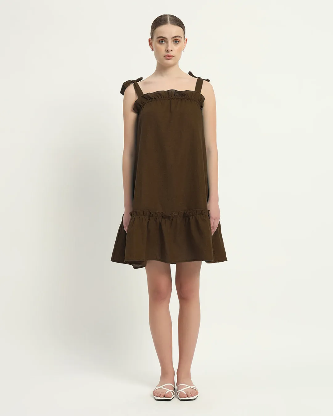 The Amalfi Nutshell Cotton Dress