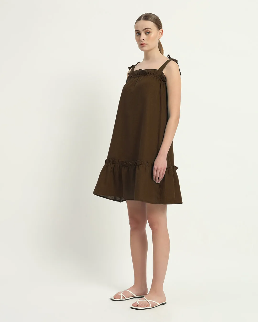 The Amalfi Nutshell Cotton Dress