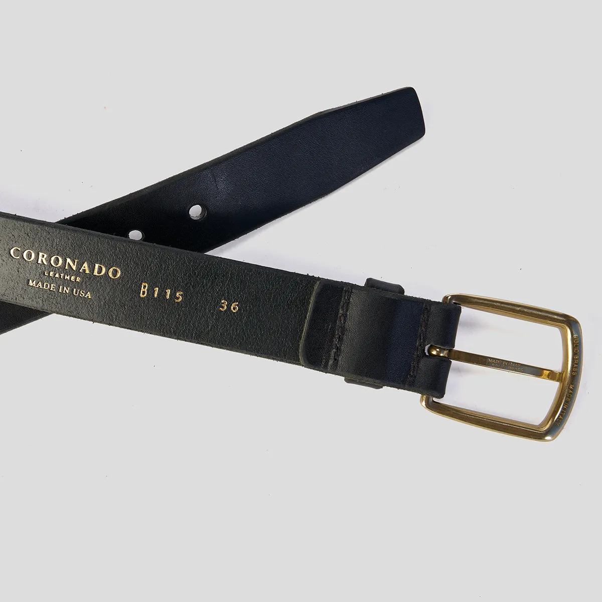 The Executive Horween® Latigo Belt | Black