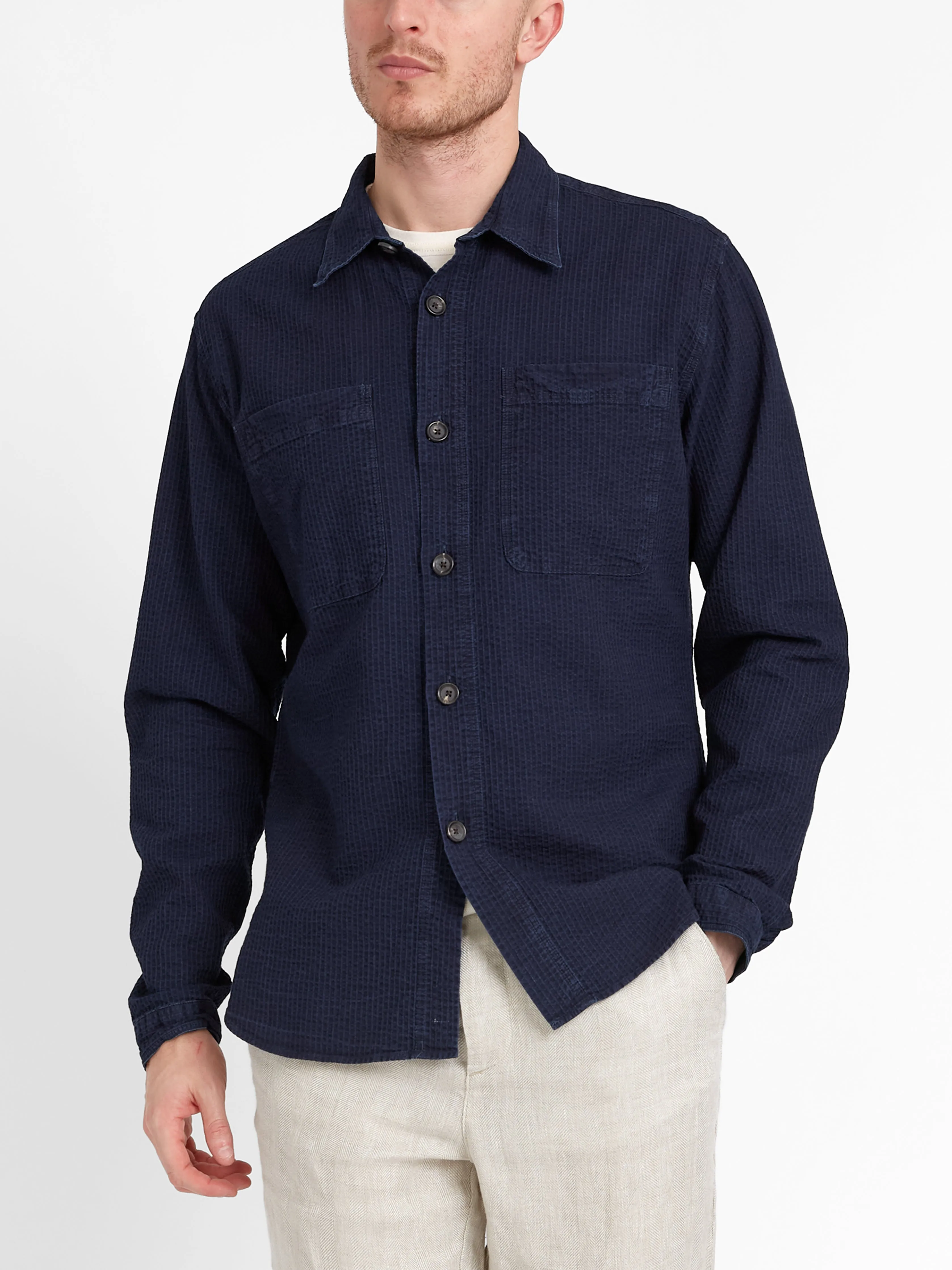 Treviscoe Shirt Waterford Indigo