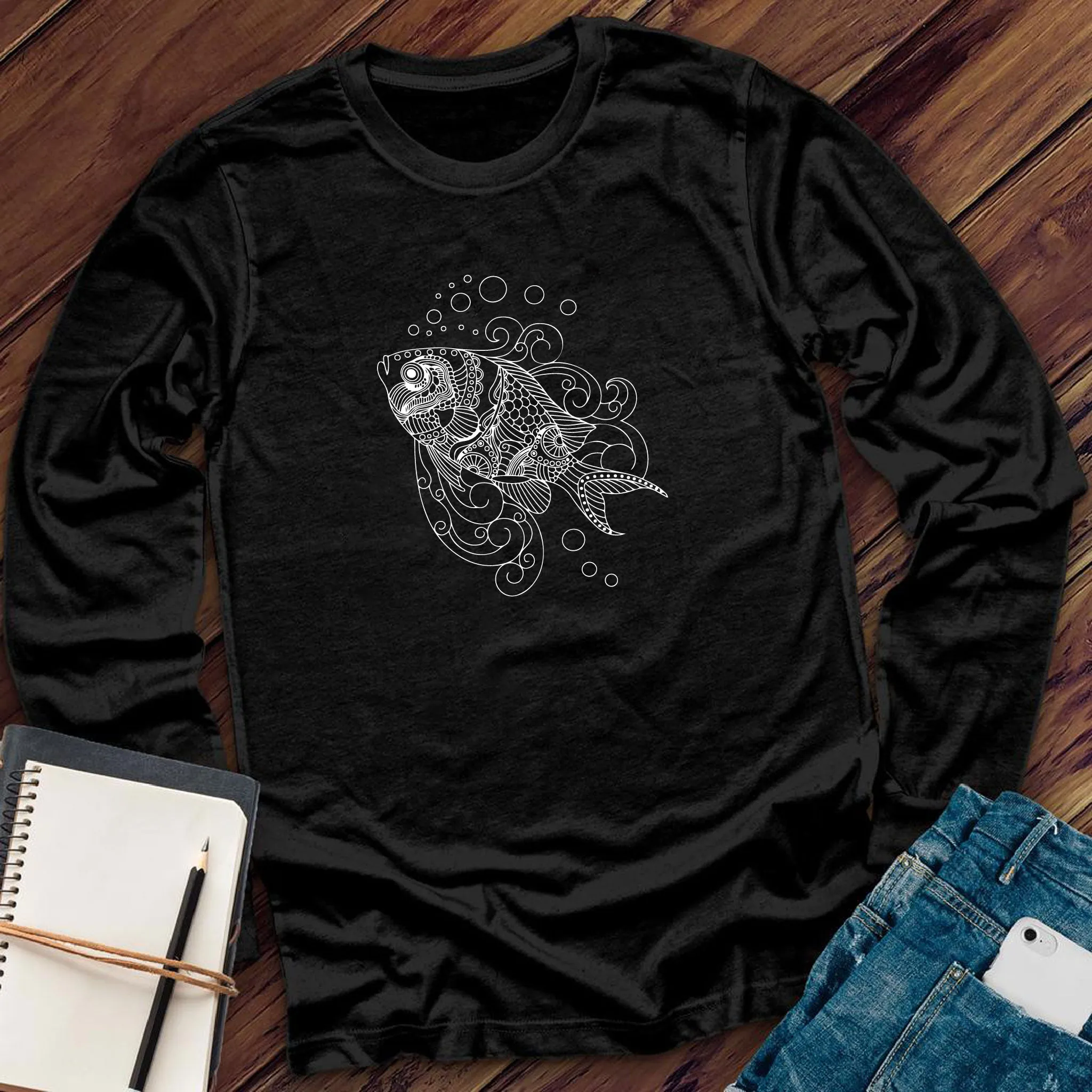 Underwater Fish Long Sleeve