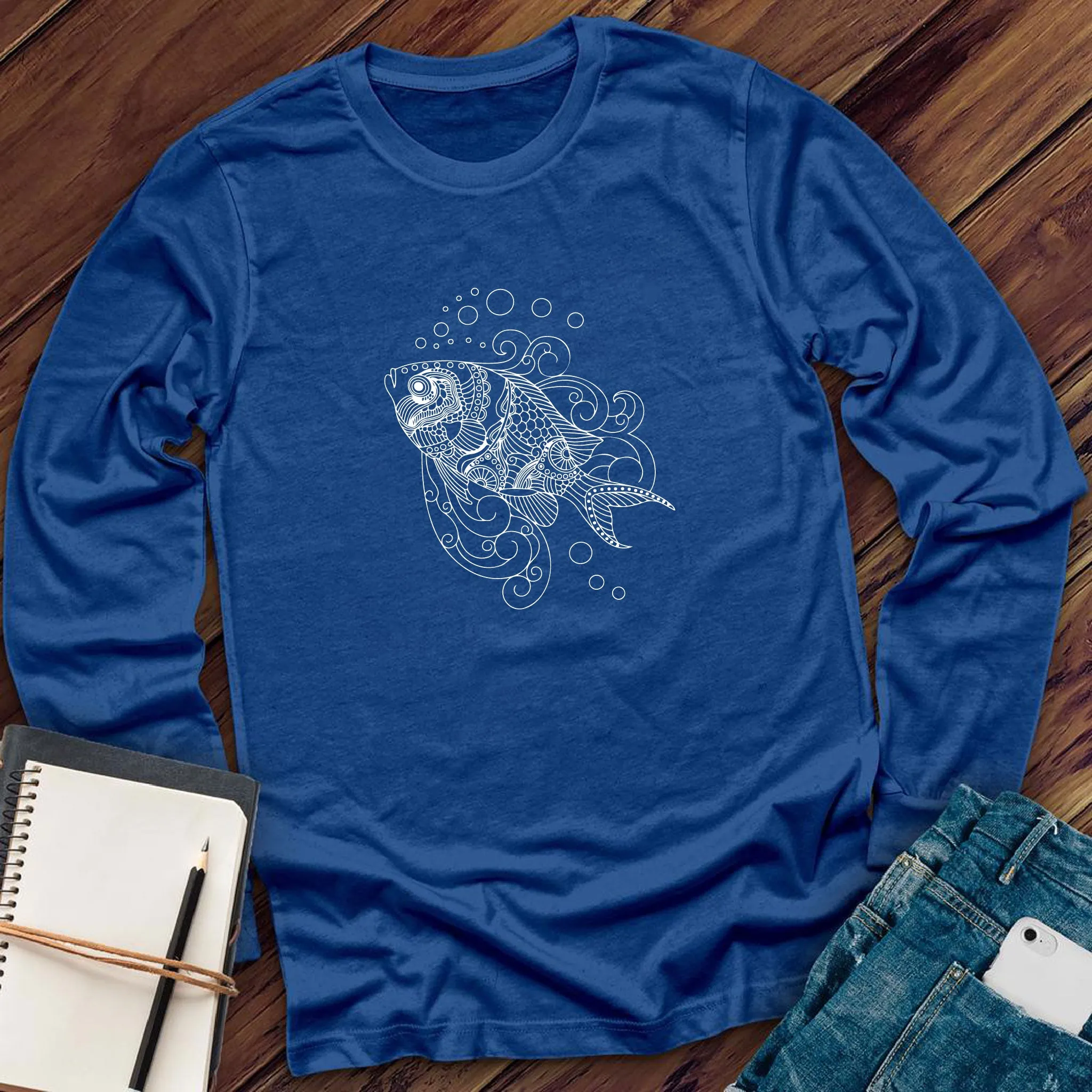 Underwater Fish Long Sleeve