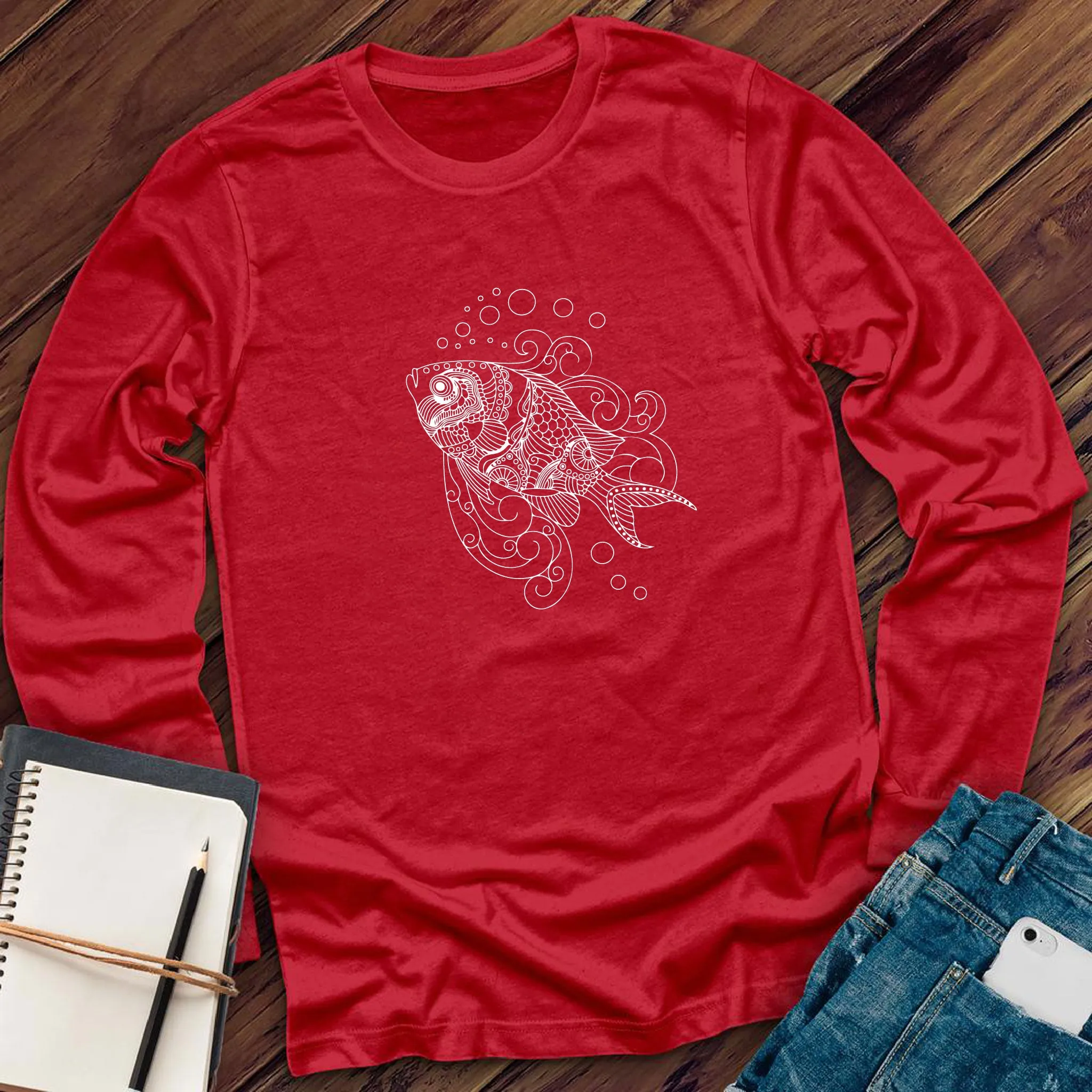 Underwater Fish Long Sleeve