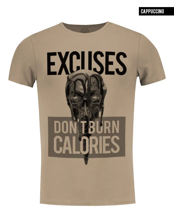 Unique Designer Skull T-shirt "Calorie Bomb" / Color Option / MD578