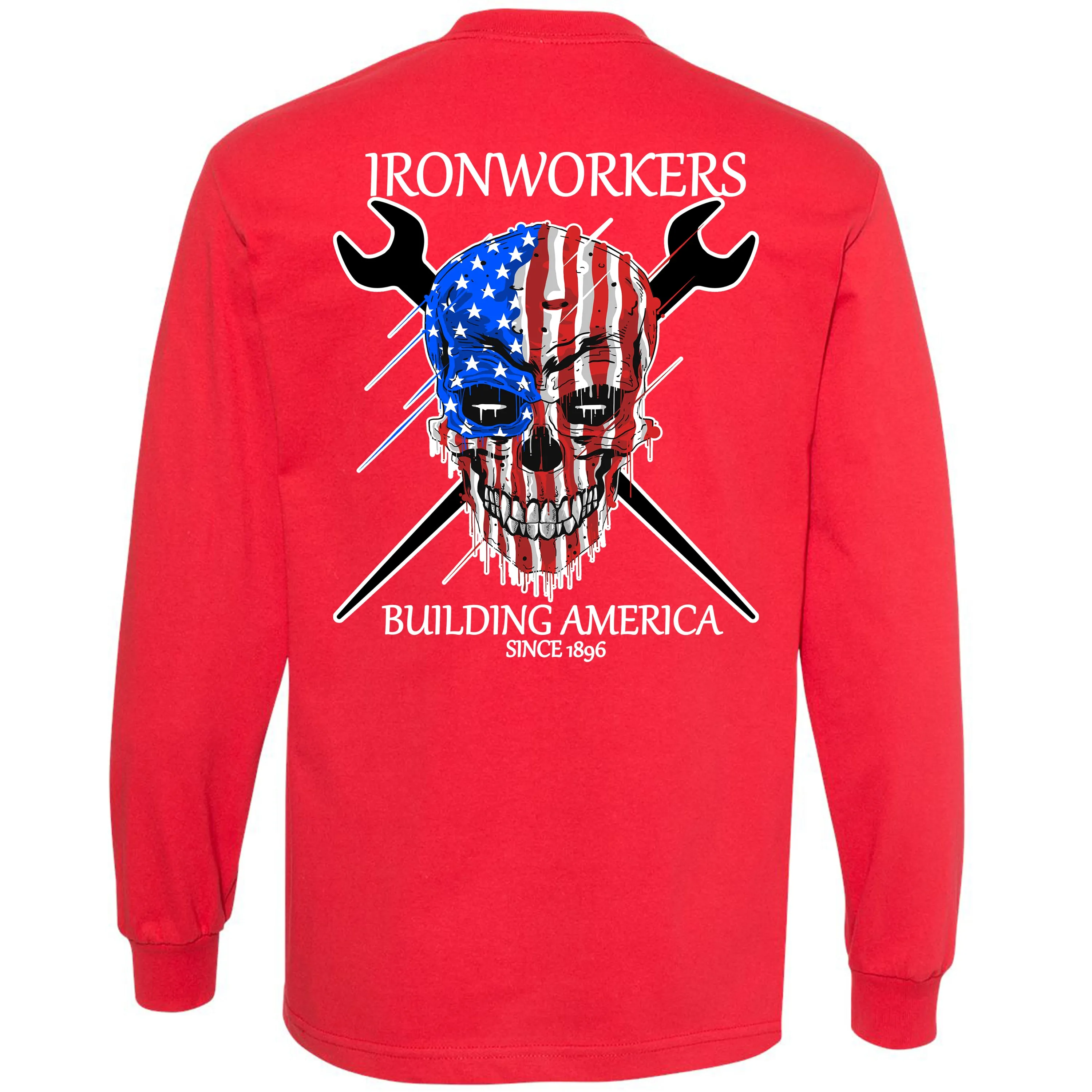 USA SKULL LONG SLEEVE