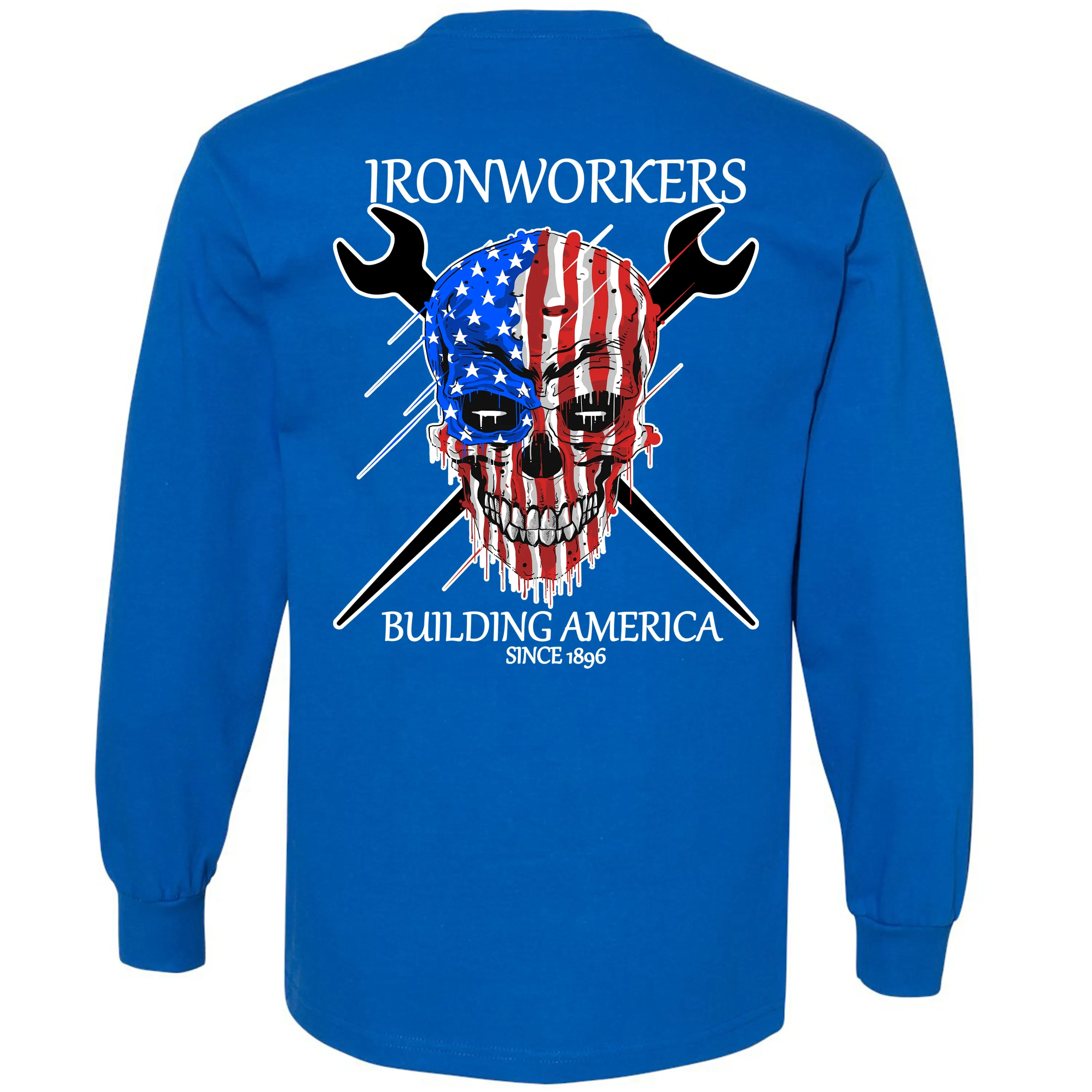 USA SKULL LONG SLEEVE