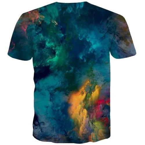 Van Gogh T shirts Men Painting Tshirt Anime Graffiti Tshirts Casual Psychedelic Tshirt Printed Abstract T-shirts Graphic