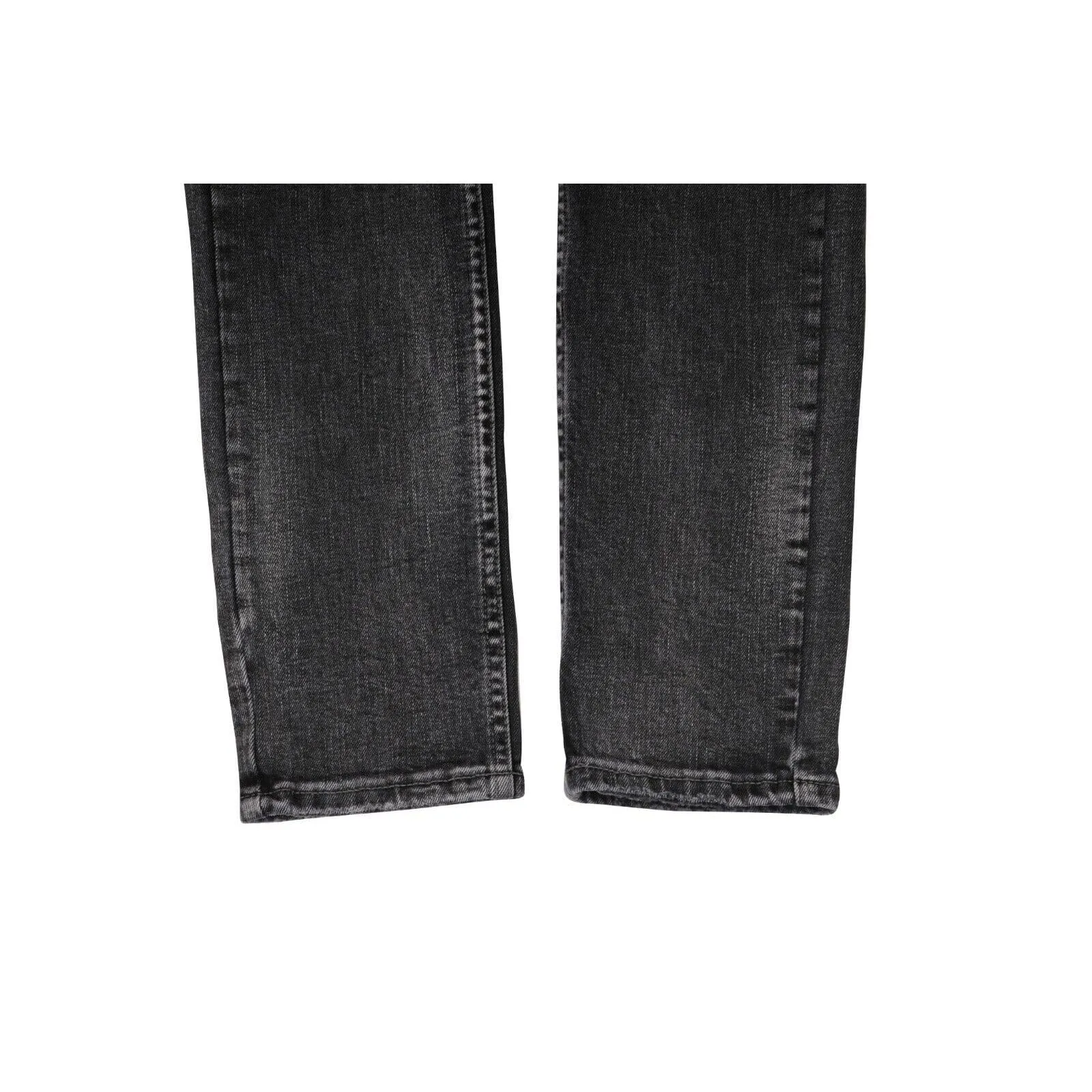 Van Winkle Angst Plateis Grey Black Distressed Denim