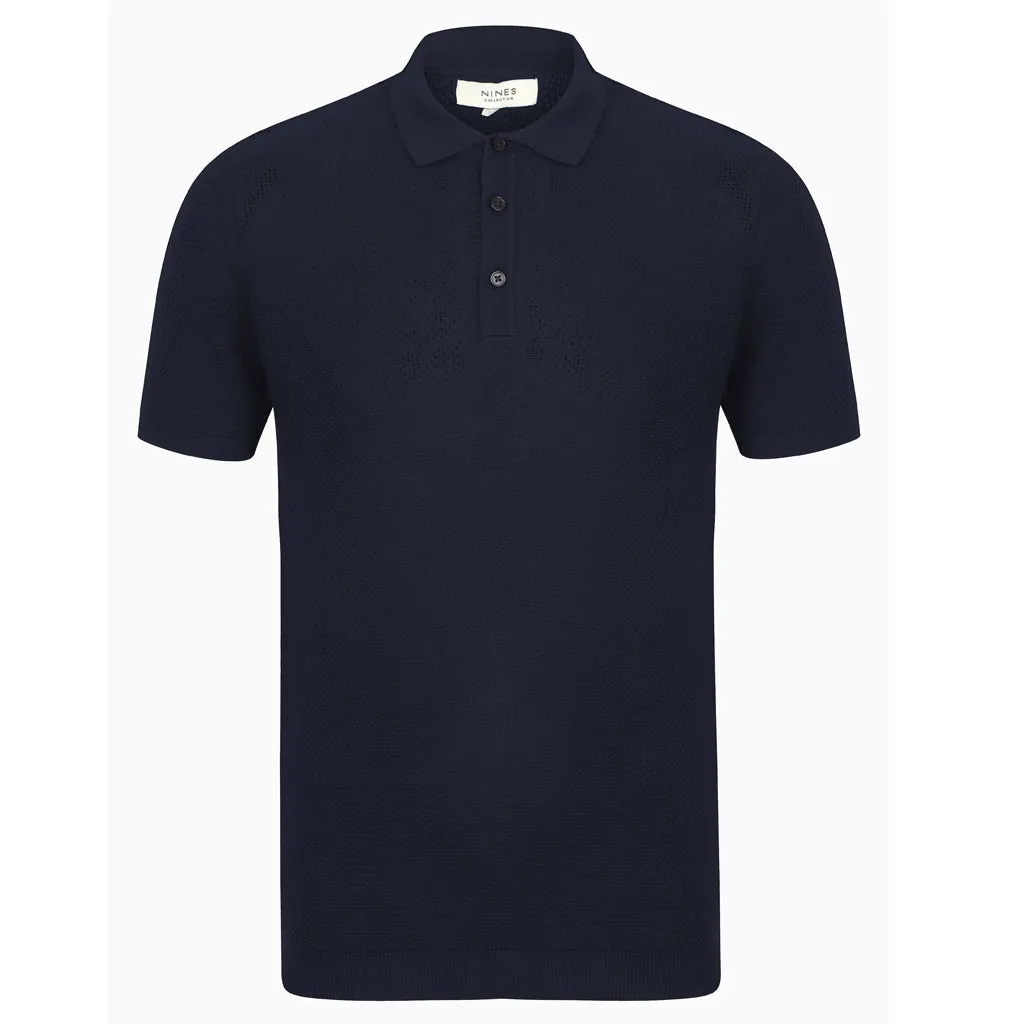 Vandelli Textured Short Sleeve Polo