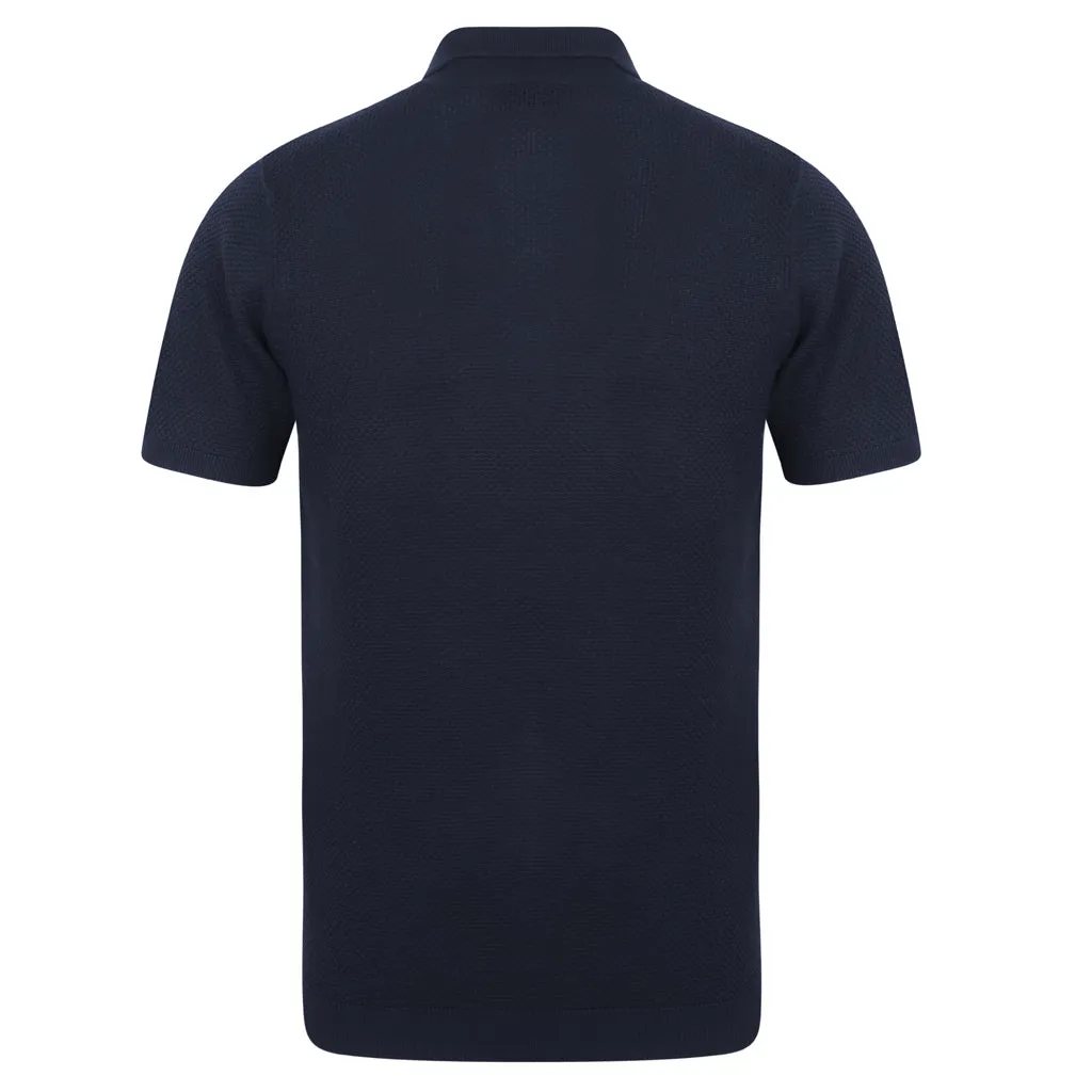 Vandelli Textured Short Sleeve Polo