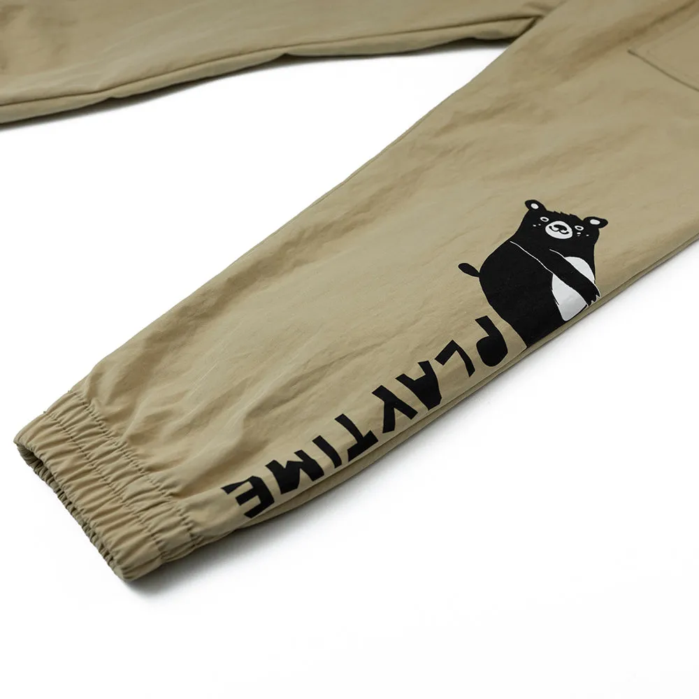 Vauva Bear & Nut Khaki Joggers