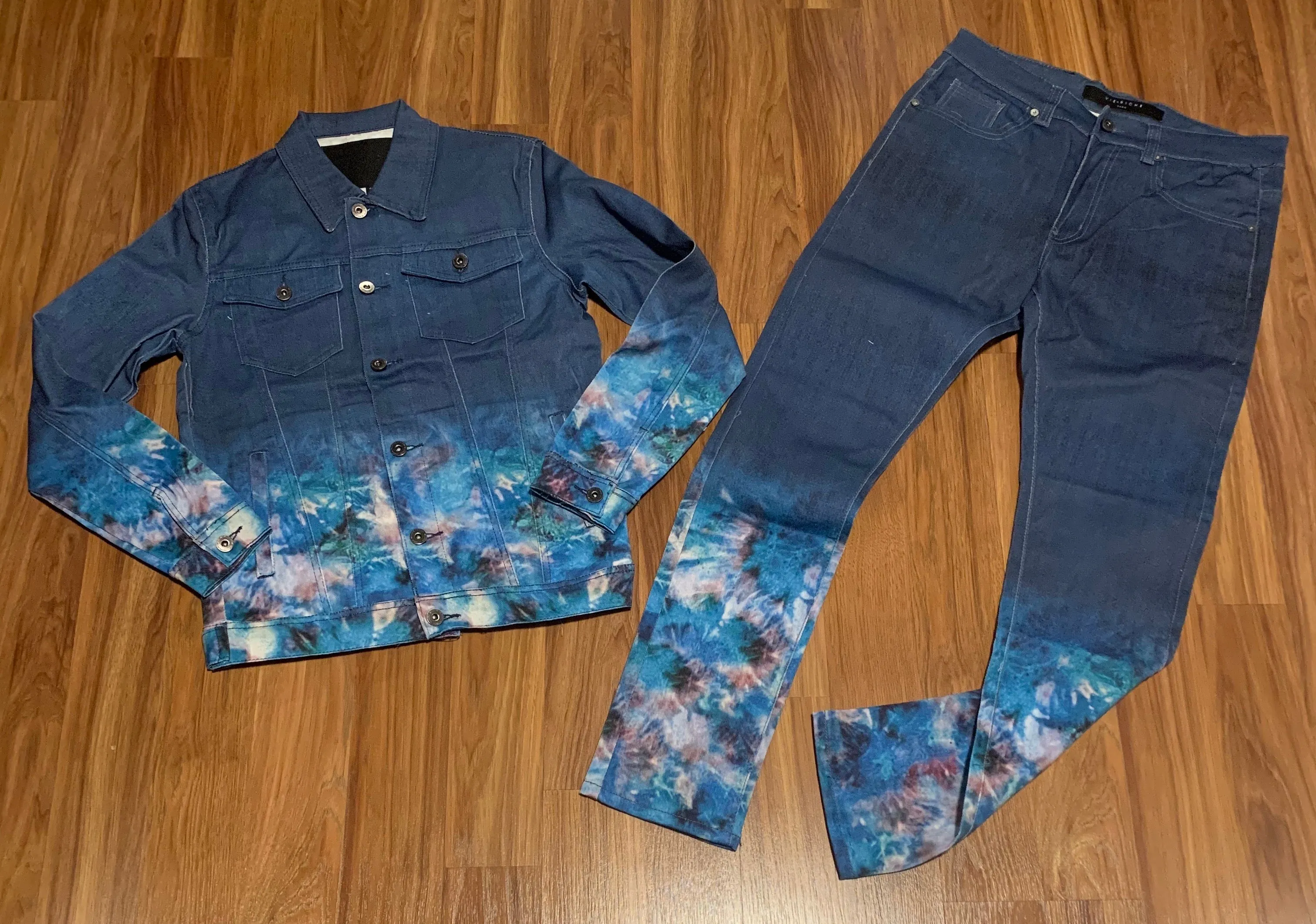 Vie Riche Royal Eagle Denim Pants