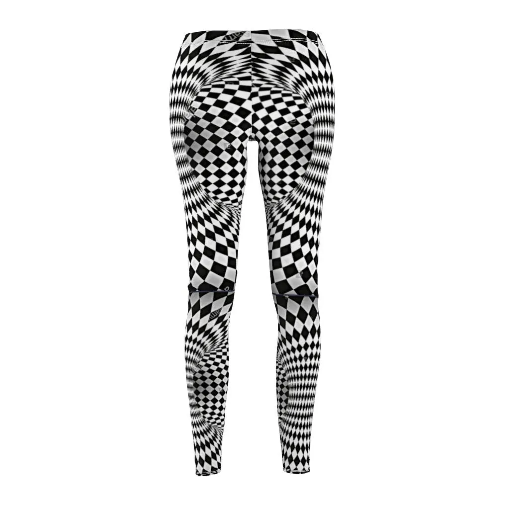 Vortex optical art Leggings,Women&#39;s Stretch legging,casual,gym/yoga/lounge wear,Gift for Christmas/Thanksgiving/Birthday/Graduation/Anniv&#39;ry