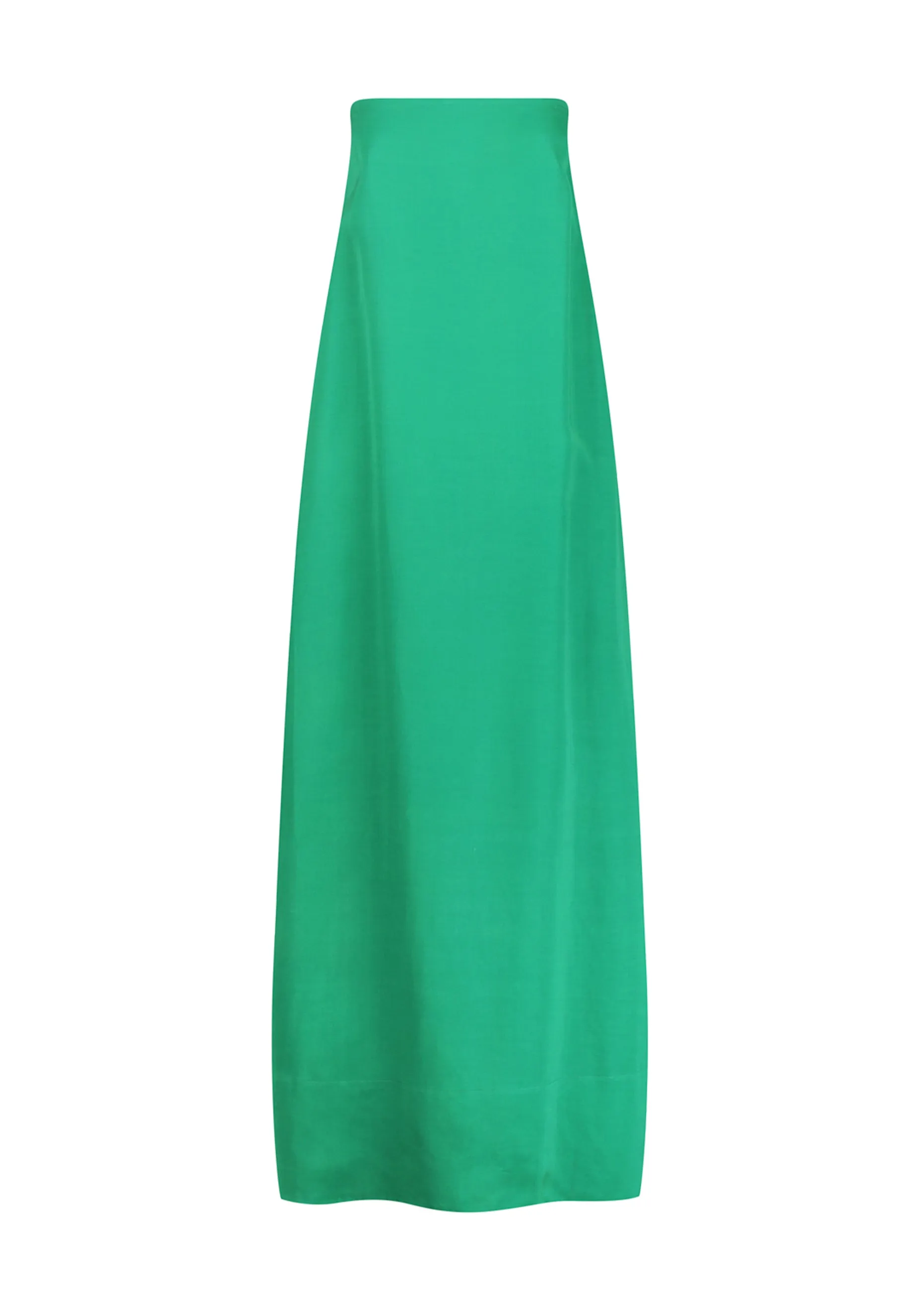 Willow Strapless Dress_Emerald