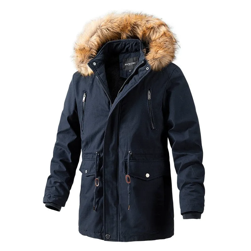 Winterjacke Streetwear Windjacke Parkas