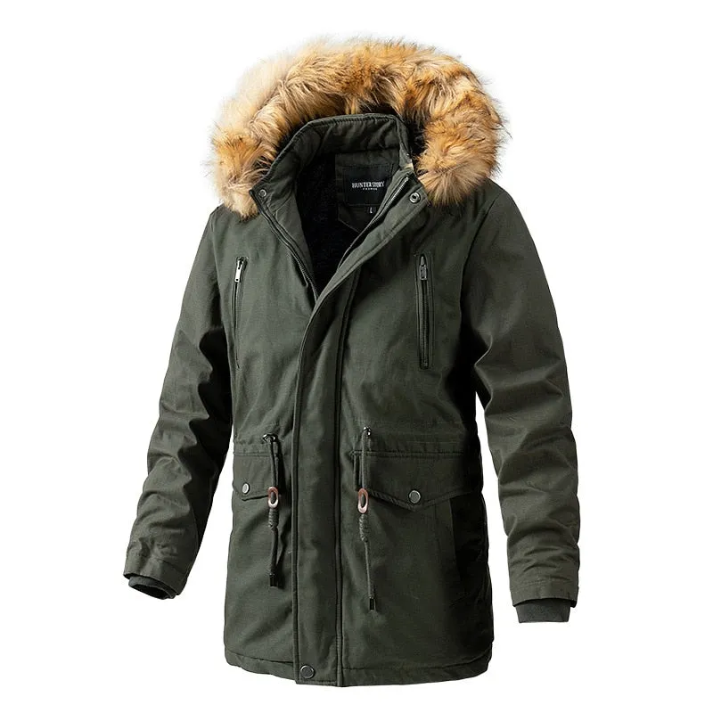 Winterjacke Streetwear Windjacke Parkas